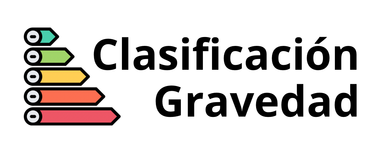 Clasificación Gravedad